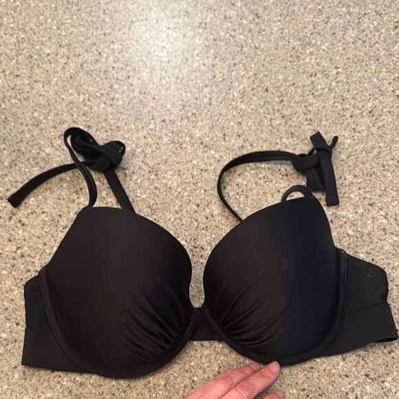 AERIE Perkier Pushup Bra Sized Bikini Top 38D - Picture 2 of 8